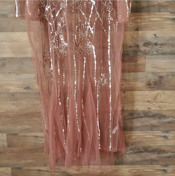 NWT Free people starlight slip maxi dress embellished sequins new with Tags Sz S - Picture 7 of 10